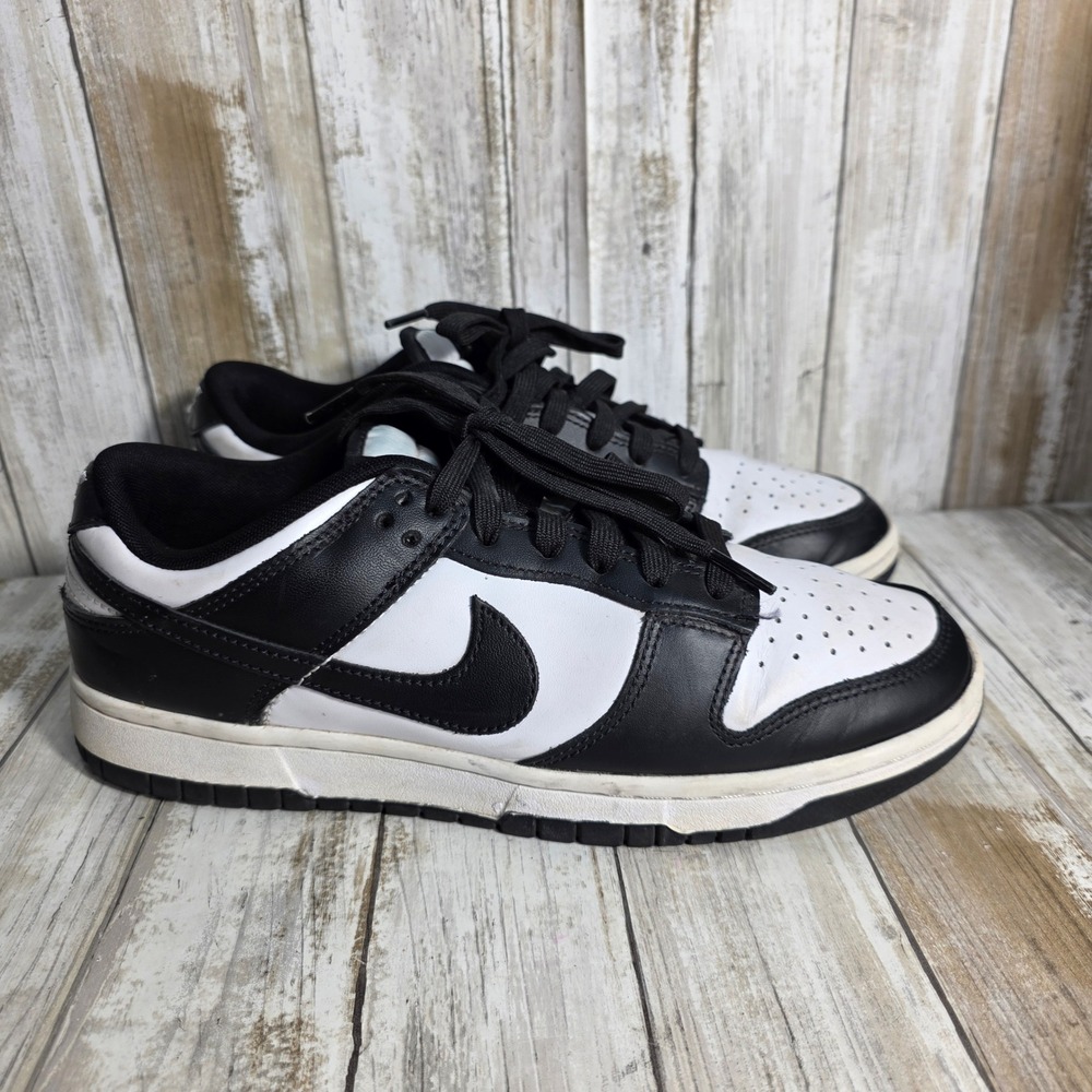 Nike Dunk Low Panda White Black Sneakers DD1391-100 Mens Shoes - Picture 4 of 11